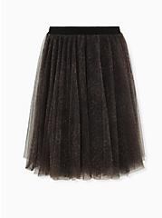 Betsey Johnson Leopard Tulle Skirt, LEOPARD, hi-res