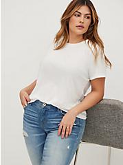 Plus Size Everyday Tee - Signature Jersey White, BRIGHT WHITE, hi-res