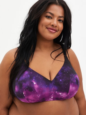 Torrid - Everyday Wire-Free Lightly Lined Print 360° Back