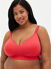 Bright Berry 360° Back Smoothing™ Lightly Lined Longline Wire-Free Bra, TEA BERRY, hi-res