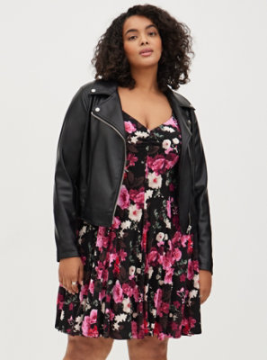 torrid floral skater dress