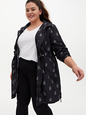 torrid rain coat