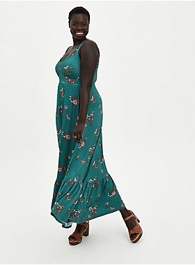 Mini Dress sizes 18-20 22-24 NEW ex Happy Holly BLUE Floral Print Tunic