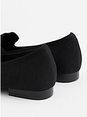 Plus Size Black Stretch Knit Loafer (WW), BLACK, alternate