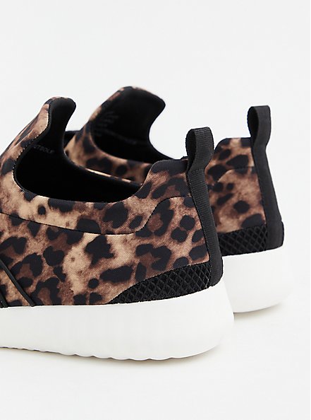 Leopard Lace-Up Sneaker (WW), ANIMAL, alternate