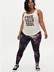 Free Your Soul Ivory Wicking Active Tank, IVORY, alternate