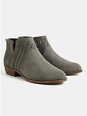 Charcoal Grey Ankle Bootie (WW), CHARCOAL, alternate