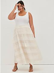 Ivory Lace Maxi Skirt, NATURAL, hi-res