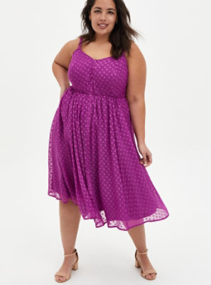 Torrid sales purple dress