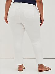 Plus Size Boyfriend Straight Jean - Vintage Stretch White, OPTIC WHITE, alternate
