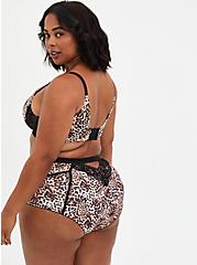 Plus Size Push-Up Wire-Free Bra - Lace Leopard with 360° Back Smoothing™ , LEOPARD, alternate