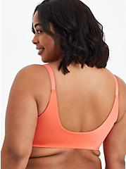 Lightly Lined Front Closure T-Shirt Bra - Coral with 360° Back Smoothing™, LIVING CORAL, alternate