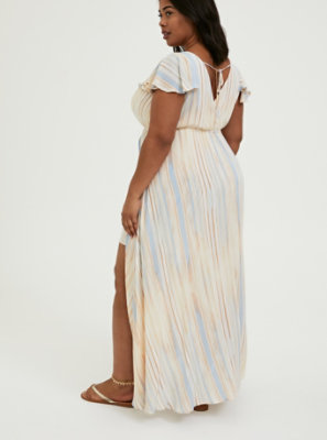 maxi walk thru dress