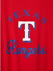 Classic Fit Ringer Tee - MLB Texas Rangers Red, RED, alternate