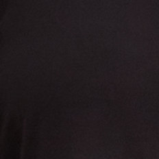 Rayon Slub Button-Front Puff Sleeve Top, DEEP BLACK, swatch