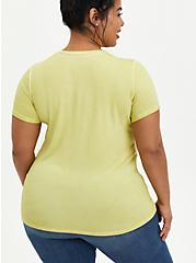 Plus Size Perfect Tee - Super Soft Lime, LIME, alternate