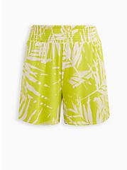 5 Inch Pull-On Super Soft High-Rise Short, TROPICAL, hi-res