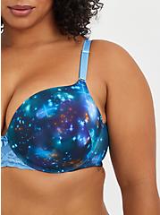 Push-Up T-Shirt Bra - Blue with 360° Back Smoothing™, DEEP SPACE, alternate