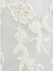 Embroidered Mesh Kimono, OPTIC WHITE, alternate