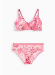 Breast Cancer Awareness Hipster Panty - Second Skin Pink Tie-Dye, BCA TIGER DYE, alternate