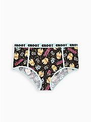 Plus Size Guardians Of The Galaxy Groot Cotton Brief Panty, MULTI, hi-res