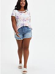 Plus Size Strappy Swing Tee - Super Soft Tie Dye , OTHER PRINTS, alternate
