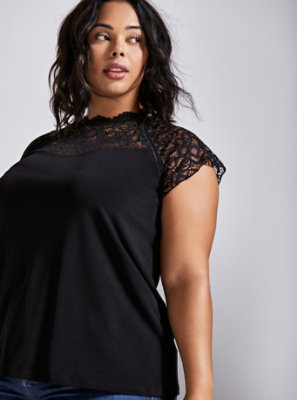 torrid lace top