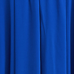 Plus Size Midi Chiffon Pleated Dress, ELECTRIC BLUE, swatch