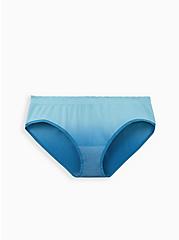 Plus Size Seamless Hipster Panty - Catitude Blue, MIDNIGHT BLUE, alternate