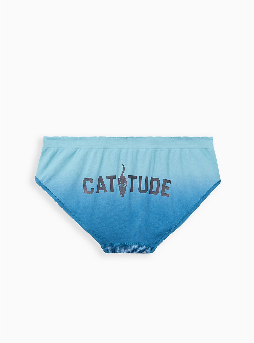 Seamless Hipster Panty - Catitude Blue, MIDNIGHT BLUE, hi-res
