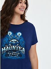 Disney Haunted Mansion Distressed Tee - Blue, MEDIEVAL BLUE, hi-res