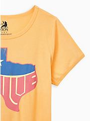 Classic Fit Ringer Tee - Willie Nelson Mustard Yellow, MINERAL YELLOW, alternate