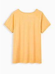 Classic Fit Ringer Tee - Willie Nelson Mustard Yellow, MINERAL YELLOW, alternate