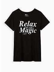 Plus Size Classic Fit Crew Tee – The Craft Relax Black, DEEP BLACK, hi-res