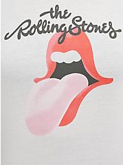 Classic Fit Raglan Tee - Rolling Stones Lips White, MARSHMALLOW, alternate
