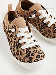 Riley Sneaker - Stretch Knit Leopard , LEOPARD, alternate