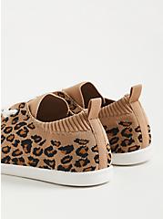 Riley Sneaker - Stretch Knit Leopard , LEOPARD, alternate