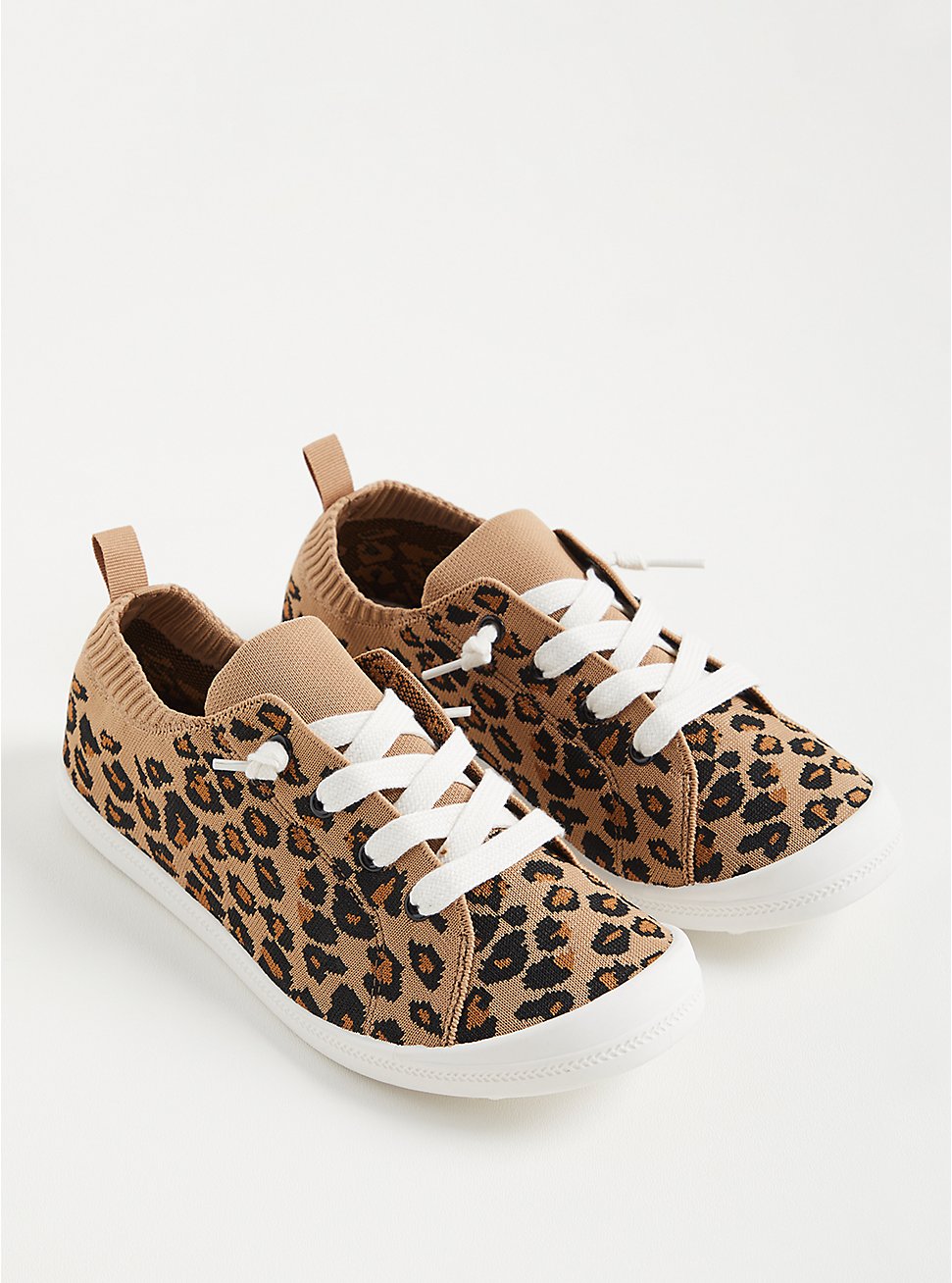 Riley Sneaker - Stretch Knit Leopard , LEOPARD, hi-res