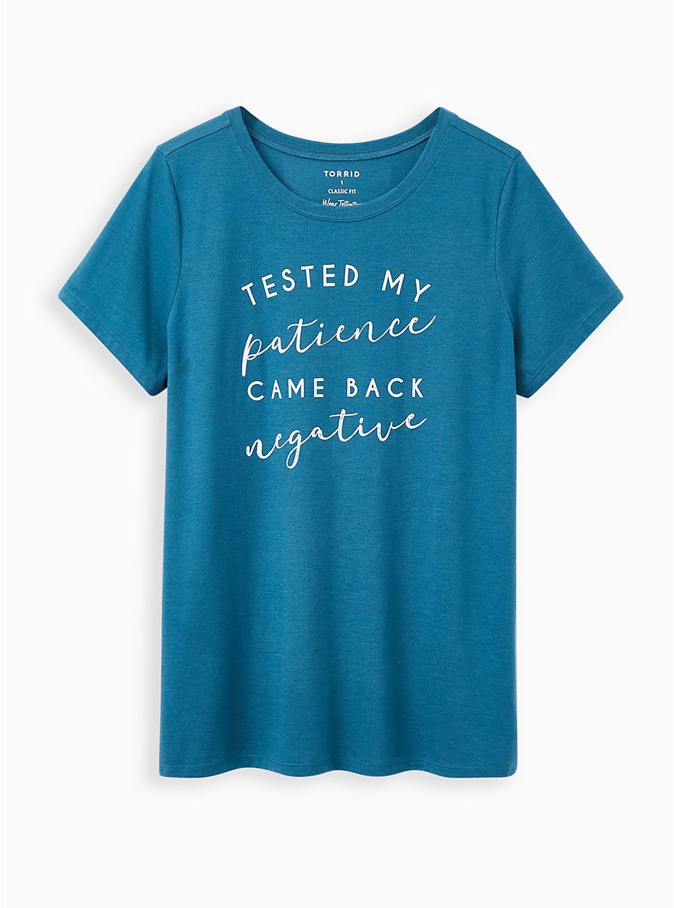 Everyday Tee - Signature Jersey Blue Tested Patience , MIDNIGHT, hi-res