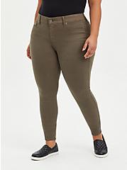 Plus Size Bombshell Skinny Jean - Super Soft Brown, BEECH, hi-res