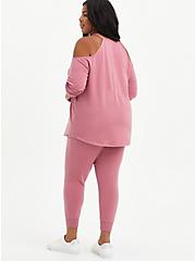 Plus Size Classic Fit Active Jogger - Everyday Fleece Pink , MESA ROSA, alternate