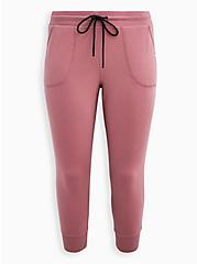 Plus Size Classic Fit Active Jogger - Everyday Fleece Pink , MESA ROSA, hi-res