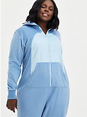 Plus Size Onesie Pajamas - Disney Lilo & Stitch, BLUE, alternate