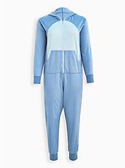 Plus Size Onesie Pajamas - Disney Lilo & Stitch, BLUE, hi-res