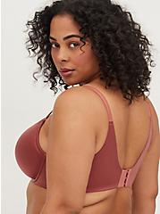 T-Shirt Lightly Lined Shine 360° Back Smoothing™ Bra, WITHERED ROSE PINK, alternate