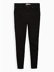 Sky High Skinny Jean - Premium Stretch Black, DEEP BLACK, hi-res
