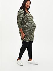 Plus Size Maternity Tunic Tee - Super Soft Camo, OTHER PRINTS, alternate