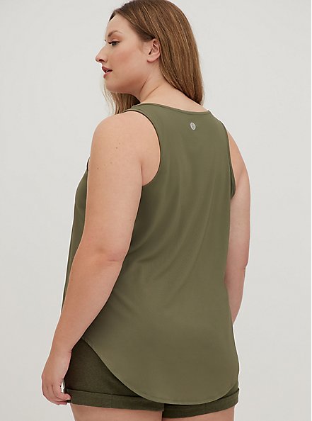 Perforated Active Tank - Olive, DUSTY OLIVE, alternate