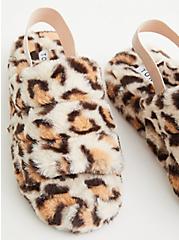 Fur Band Platform Slipper - Leopard (WW), LEOPARD, alternate