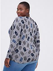 Plus Size - Pullover Sweater - Her Universe Dr. Who TARDIS - Torrid